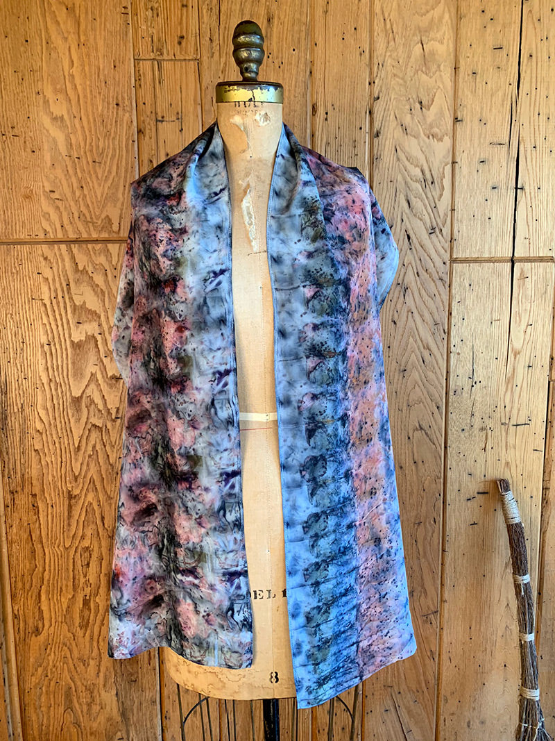 Plant Infused Silk Scarf - Pele Diety