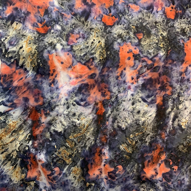 Large Silk Bandana / Altar Cloth - Revel