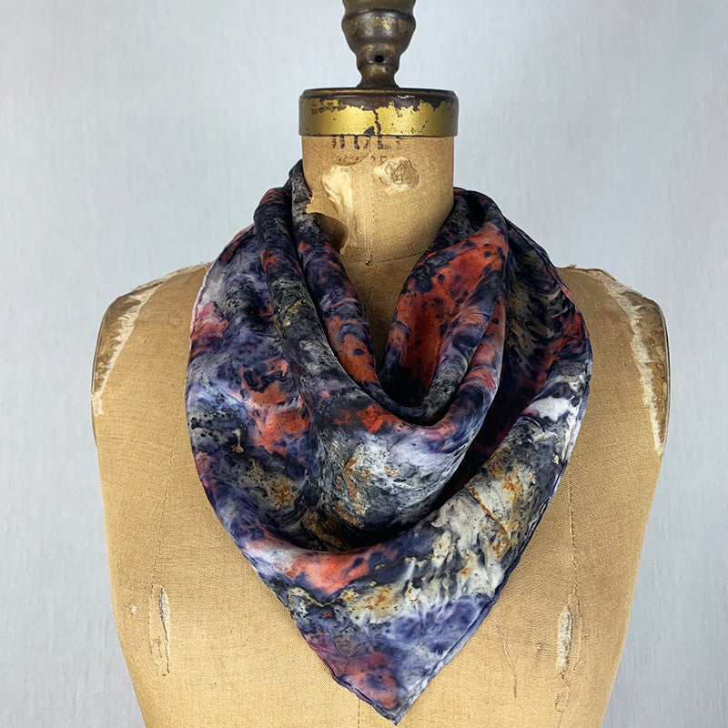 Large Silk Bandana / Altar Cloth - Revel