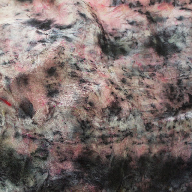 Plant Dyed Silk Altar Cloth/Bandana/Pocket Square - bouquet