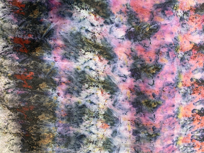 Large Silk Bandana / Altar Cloth - Root to Crown