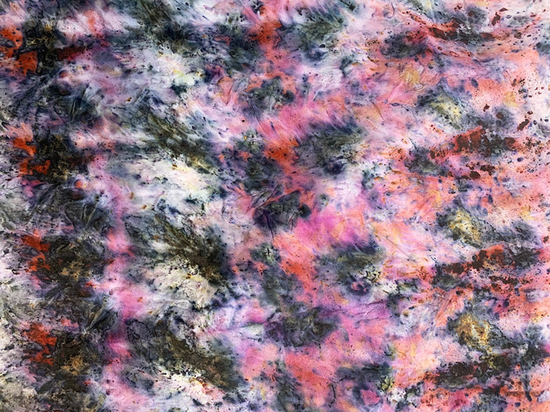 Large Silk Bandana / Altar Cloth - Root to Crown