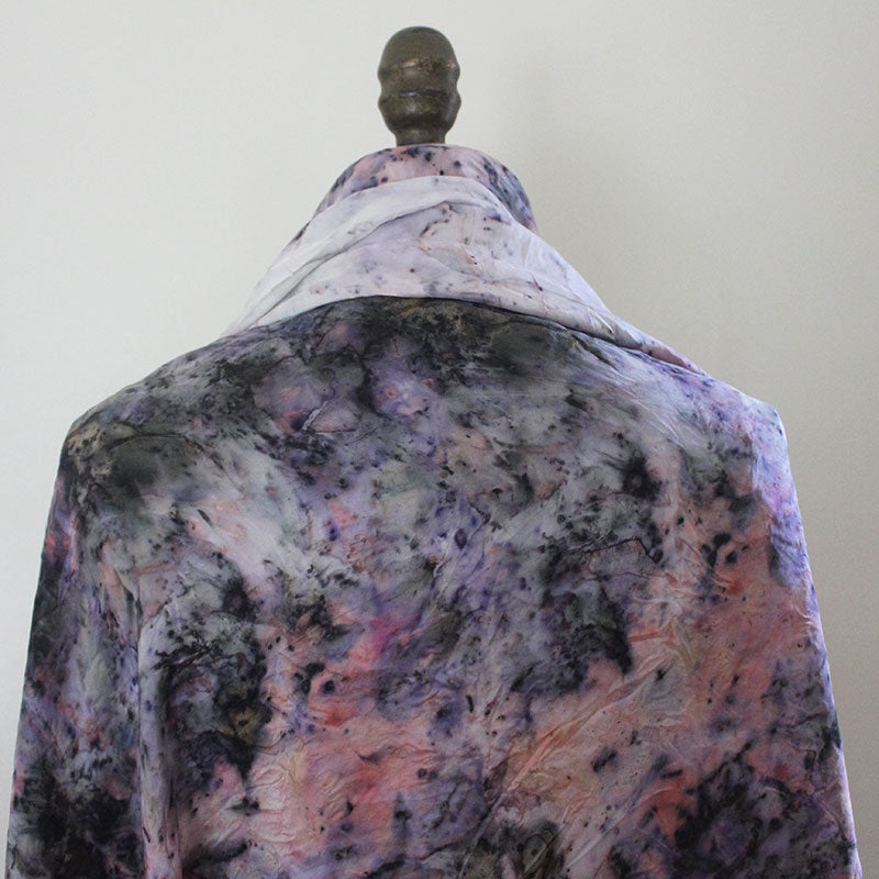 Plant Dyed Shawl/Sarong/Top- Violet