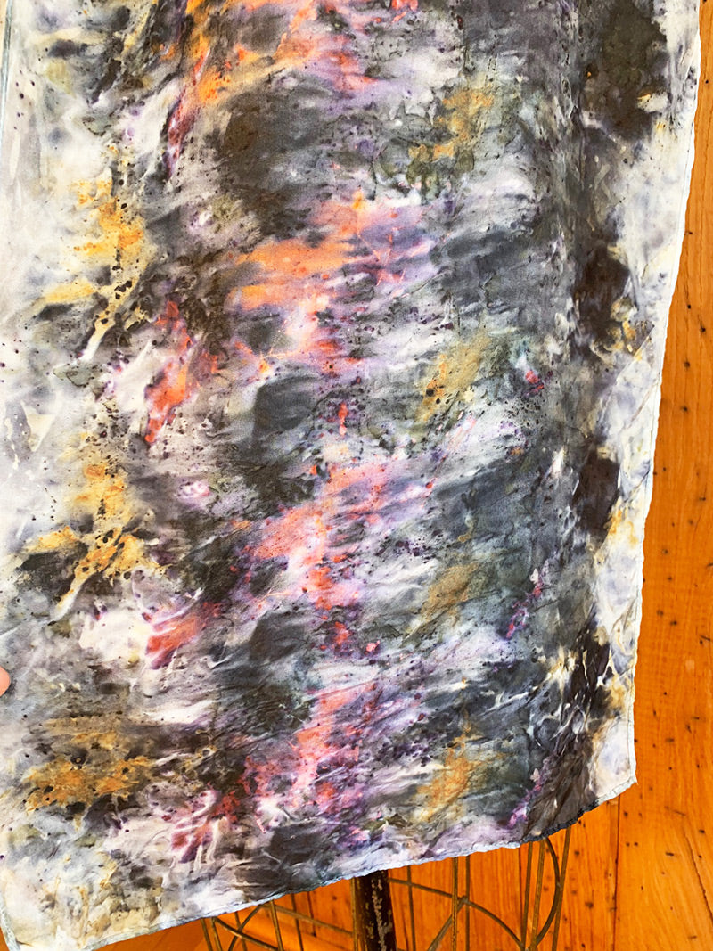 Plant Dyed Shawl - Elements