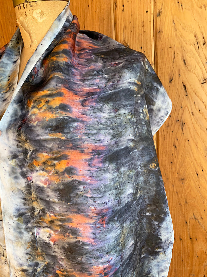 Plant Dyed Shawl - Elements