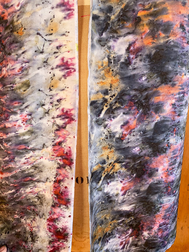 Plant Dyed Shawl - Elements