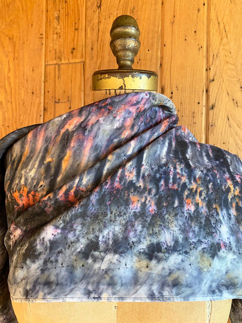 Plant Dyed Shawl - Elements