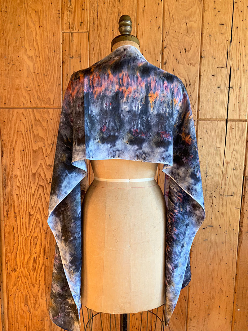 Plant Dyed Shawl - Elements