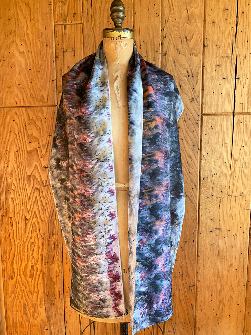 Plant Dyed Shawl - Elements
