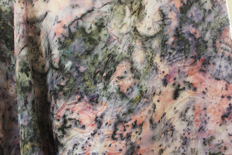 Plant Dyed Shawl/Sarong/Top- Violet