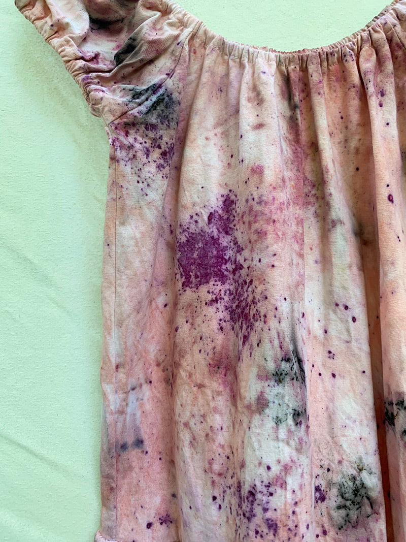 Cotton Botanically Dyed Dress - 6T - Sherbet