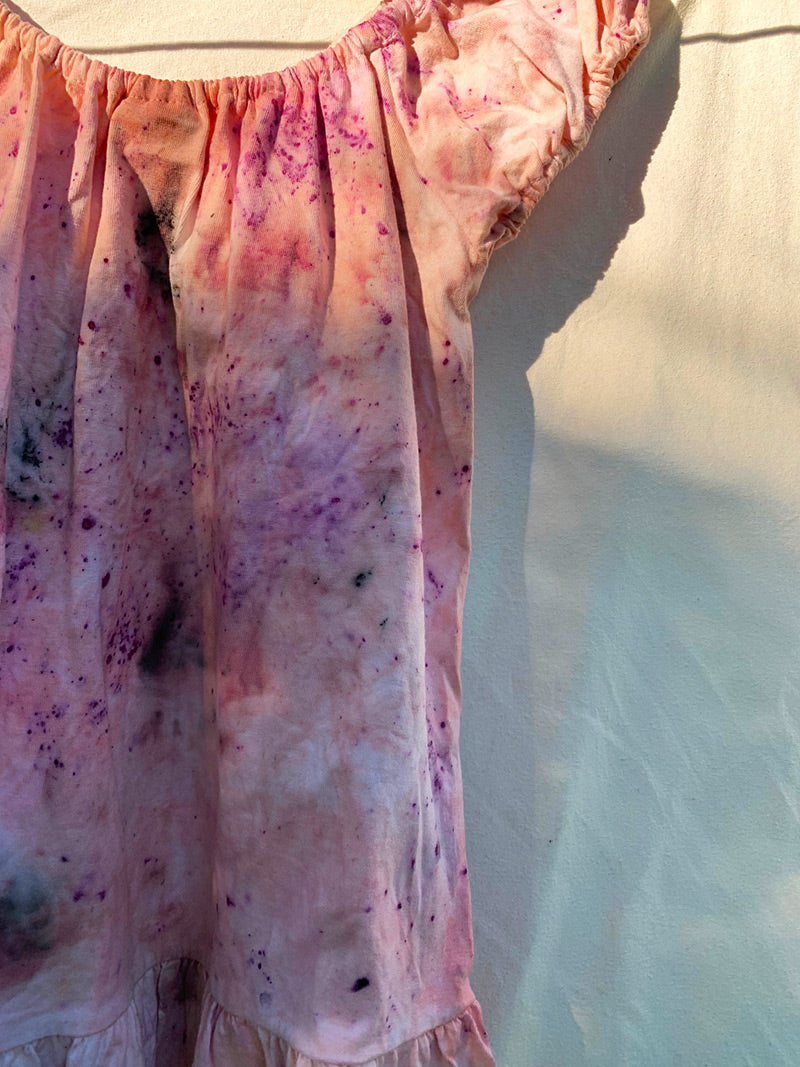 Cotton Botanically Dyed Dress - 6T - Sherbet