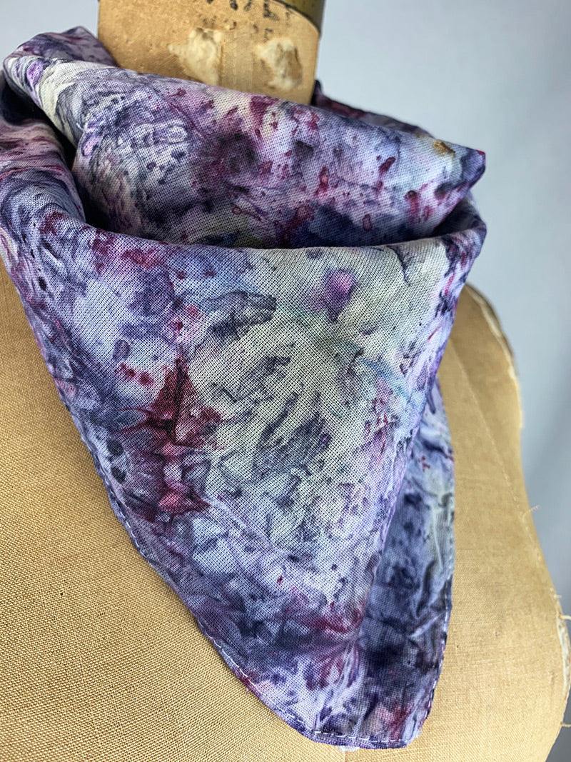 Cotton Bandana / Altar Cloth - Swirl In-Between