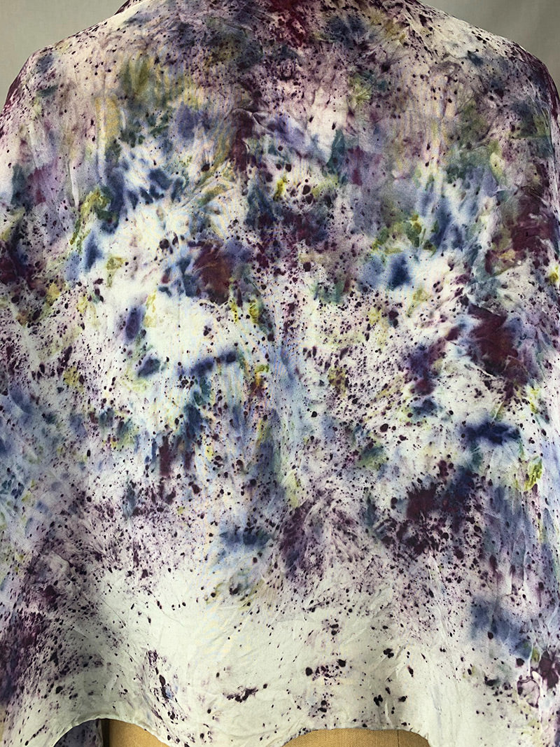 Silk Medicine Scarf - Sky + Sea Magick