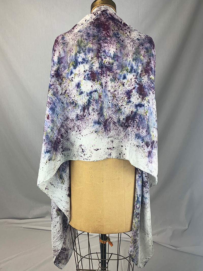 Silk Medicine Scarf - Sky + Sea Magick