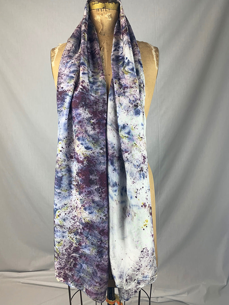 Silk Medicine Scarf - Sky + Sea Magick