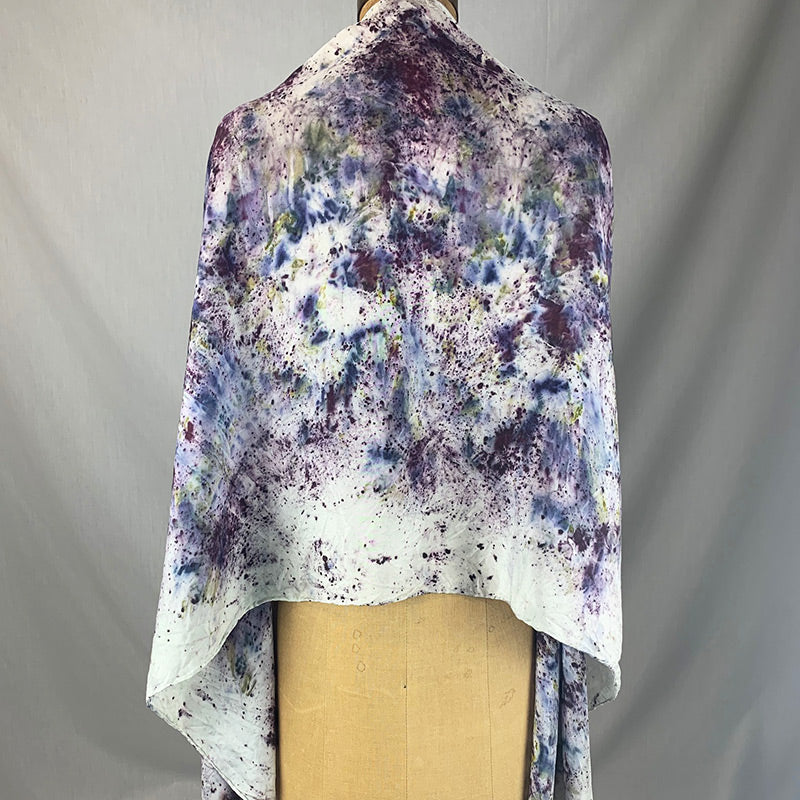 Silk Medicine Scarf - Sky + Sea Magick
