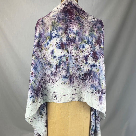 Silk Medicine Scarf - Sky + Sea Magick