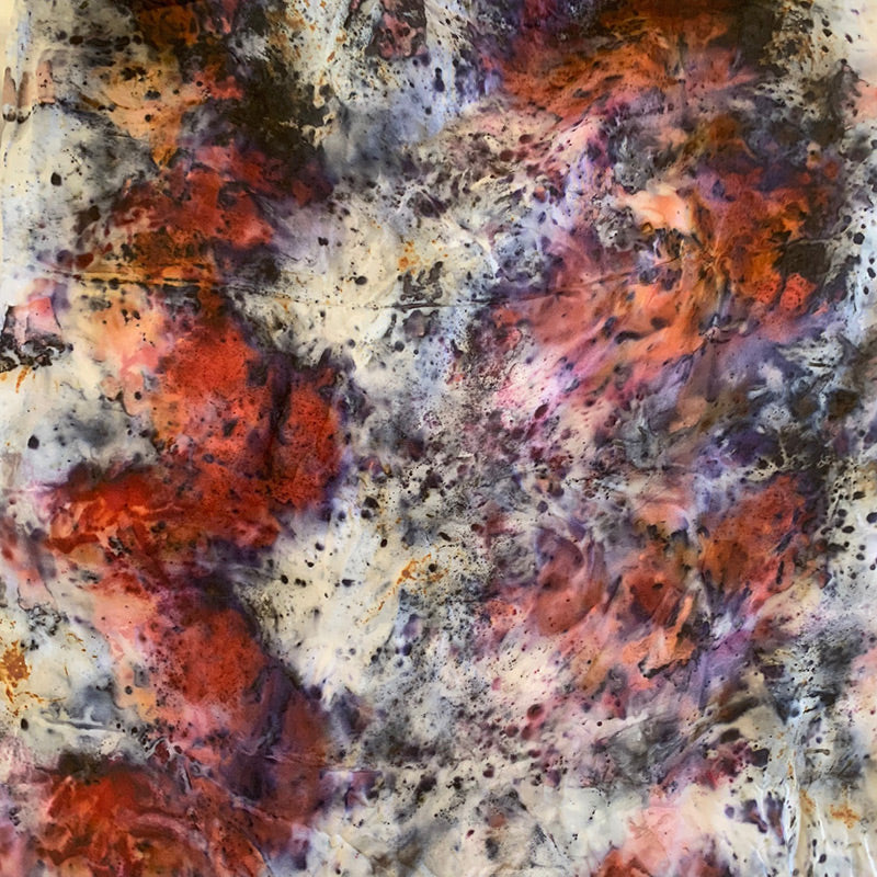 Plant Dyed Silk Throw Pillow Set - Abundant Frequency
