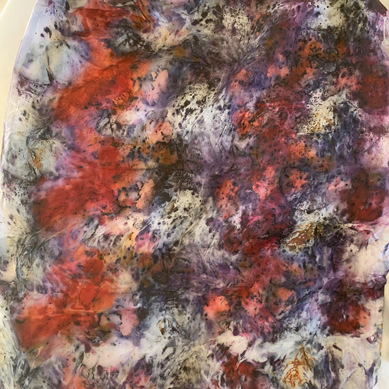 Plant Dyed Silk Throw Pillow Set - Abundant Frequency