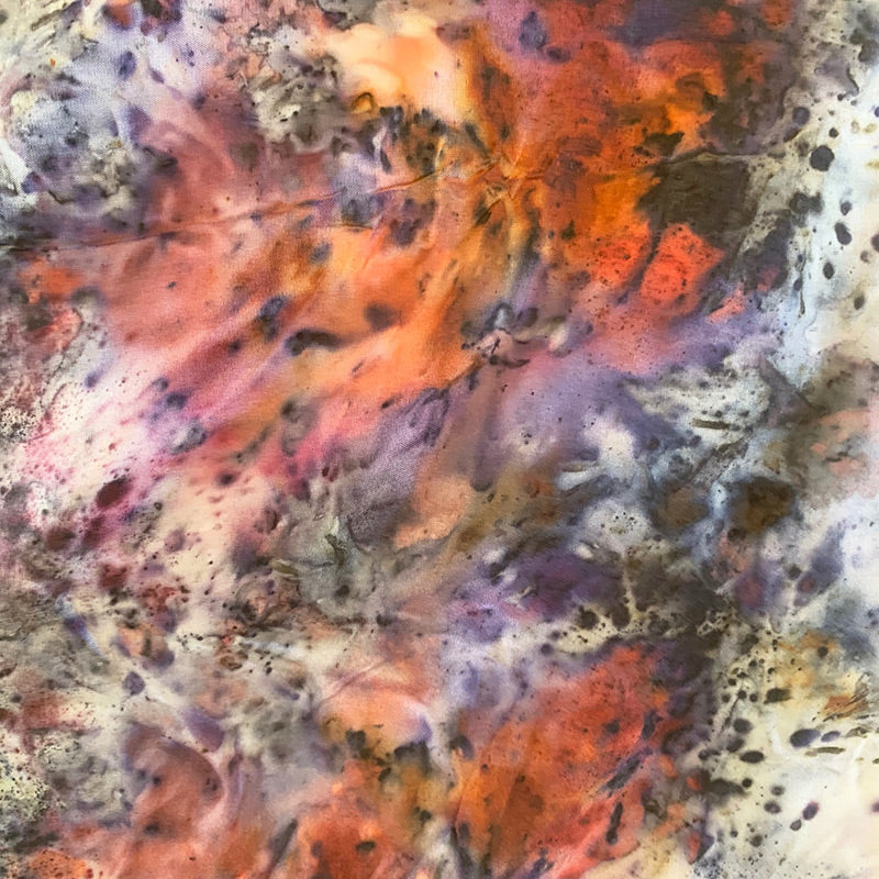 Plant Dyed Silk Throw Pillow Set - Abundant Frequency