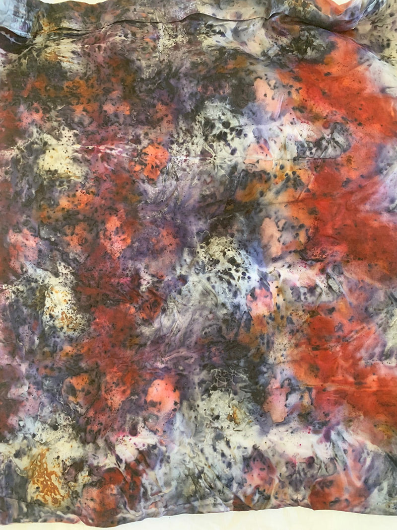 Plant Dyed Silk Throw Pillow Set - Abundant Frequency