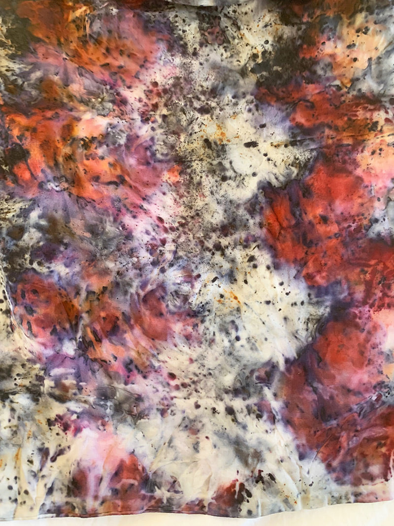 Plant Dyed Silk Throw Pillow Set - Abundant Frequency