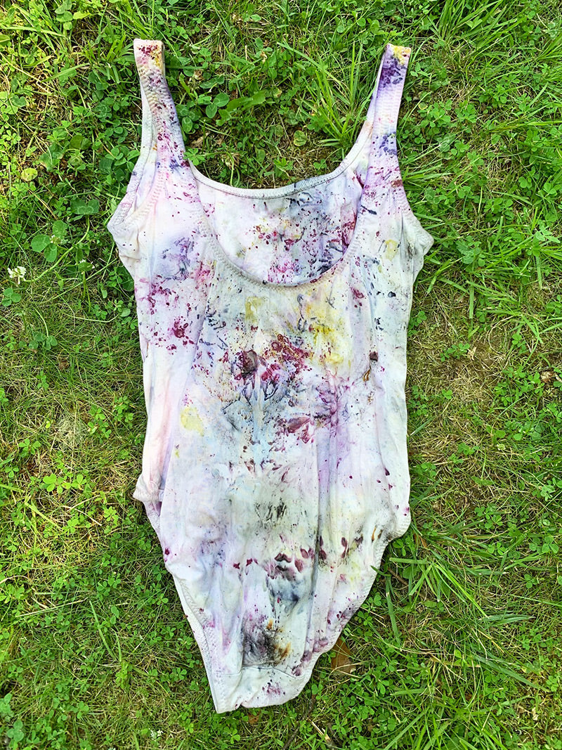 Botanically Infused Bodysuit - Star-Burst (size S)