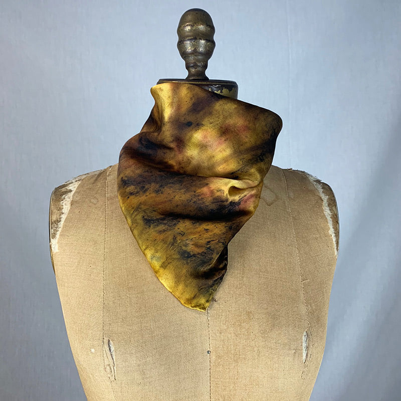 Silk Bandana / Altar Cloth - Sunrise of Spring