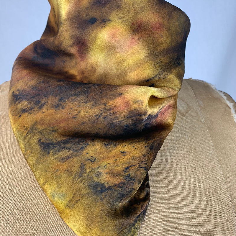 Silk Bandana / Altar Cloth - Sunrise of Spring