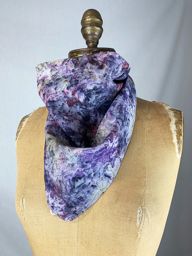 Cotton Bandana / Altar Cloth - Swirl In-Between