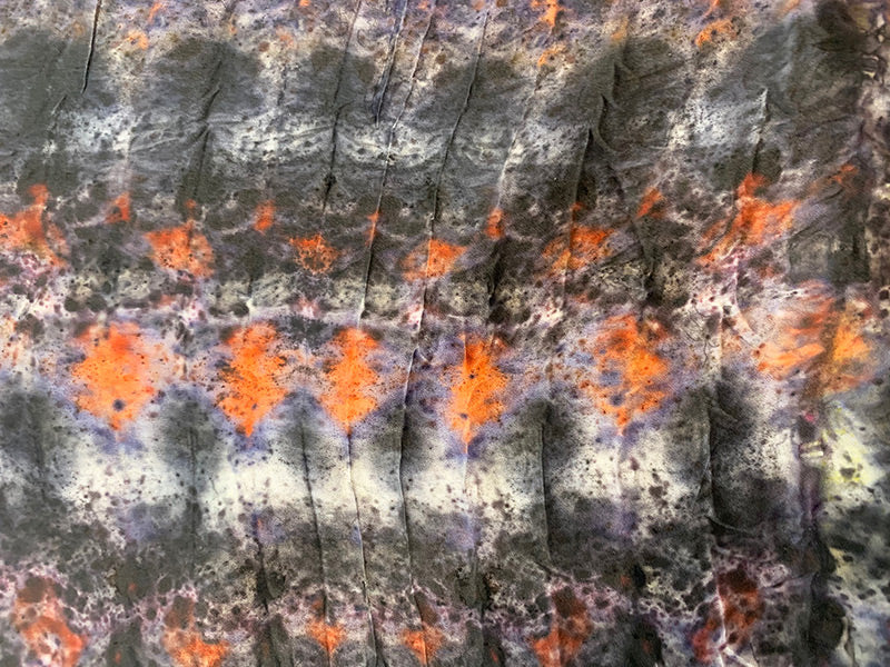 Silk Bandana / Altar Cloth - Tigers Eye