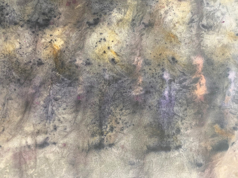 Raw Silk Bandana / Altar Cloth - Twilight