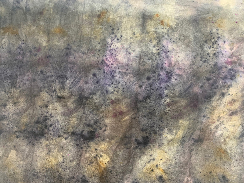 Raw Silk Bandana / Altar Cloth - Twilight