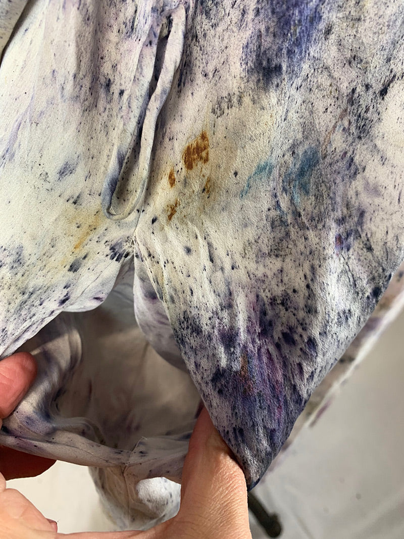 Upcycled Silk Robe - Venus Nights