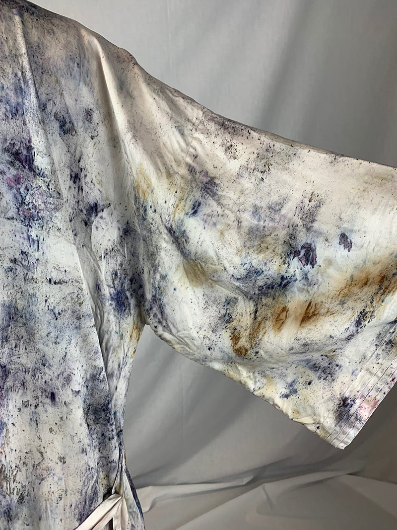 Upcycled Silk Robe - Venus Nights