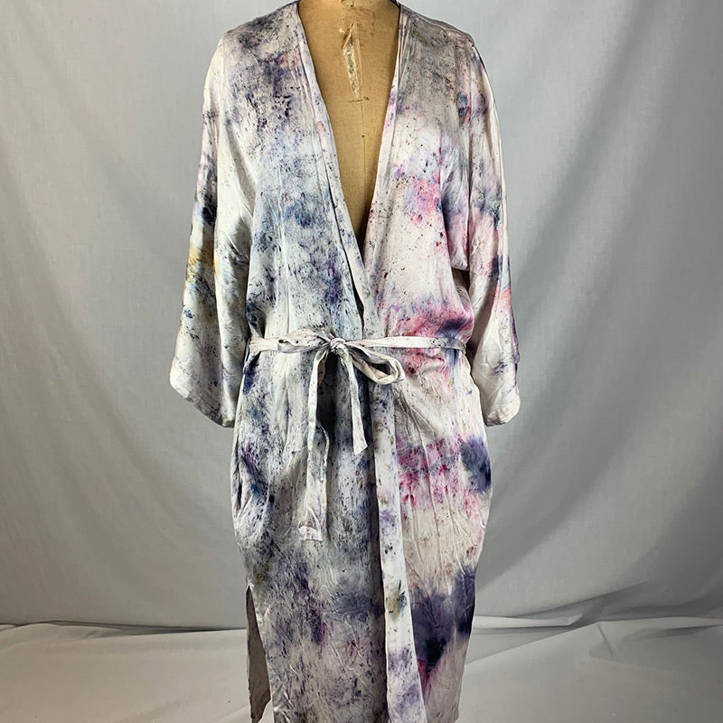 Upcycled Silk Robe - Venus Nights