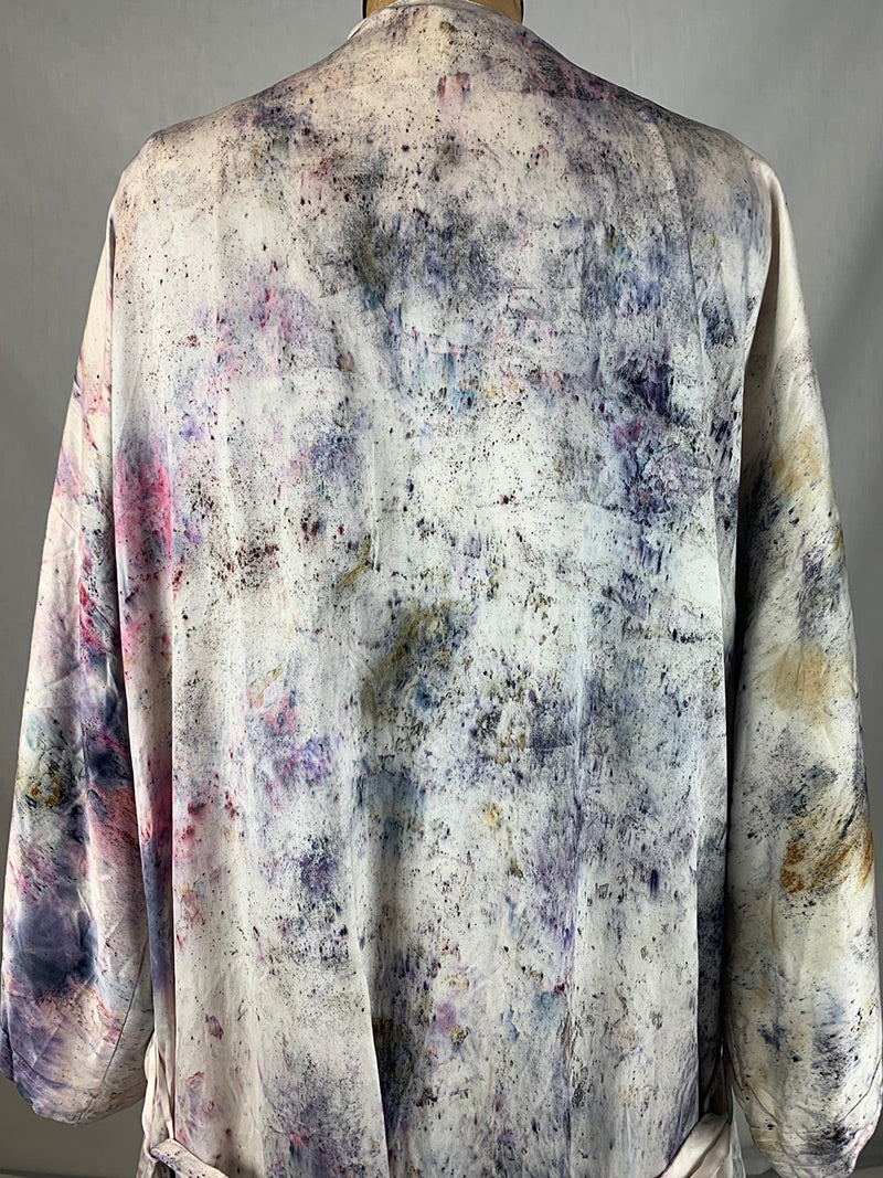 Upcycled Silk Robe - Venus Nights