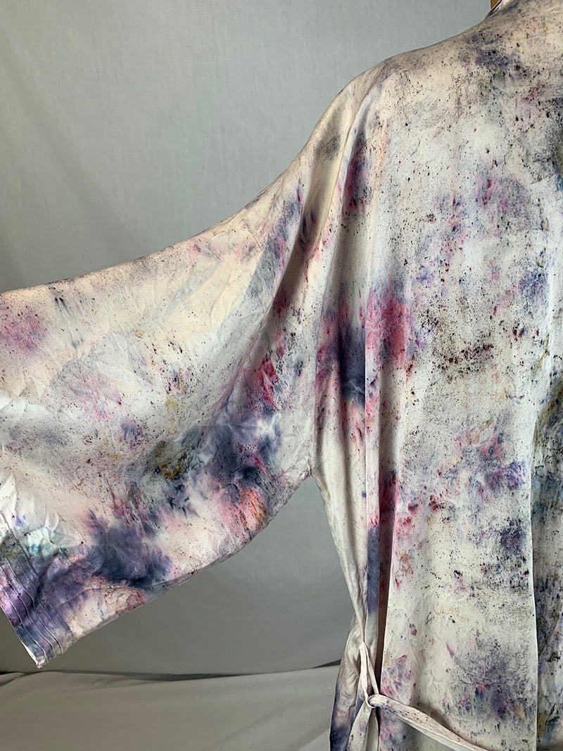 Upcycled Silk Robe - Venus Nights