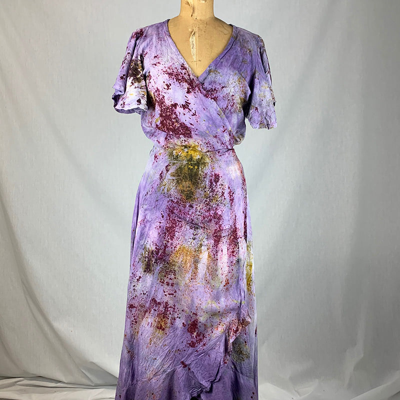 Plant Magic Wrap Dress - Venus