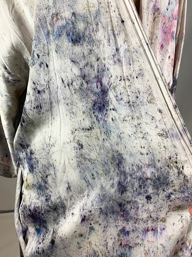 Upcycled Silk Robe - Venus Nights