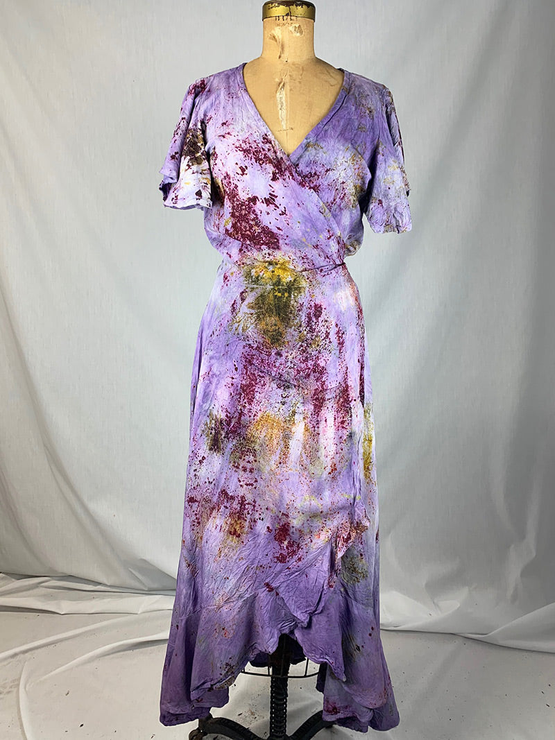 Plant Magic Wrap Dress - Venus