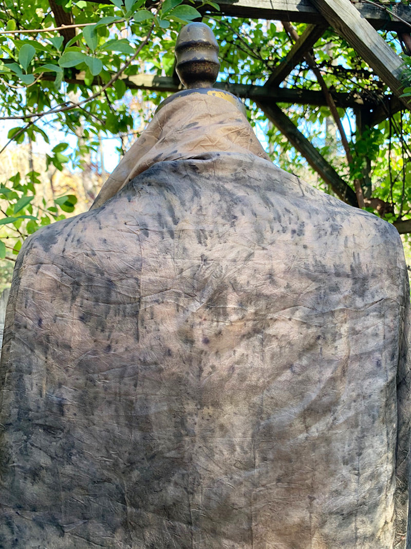 silk Medicine Shawl - Violet Sunset