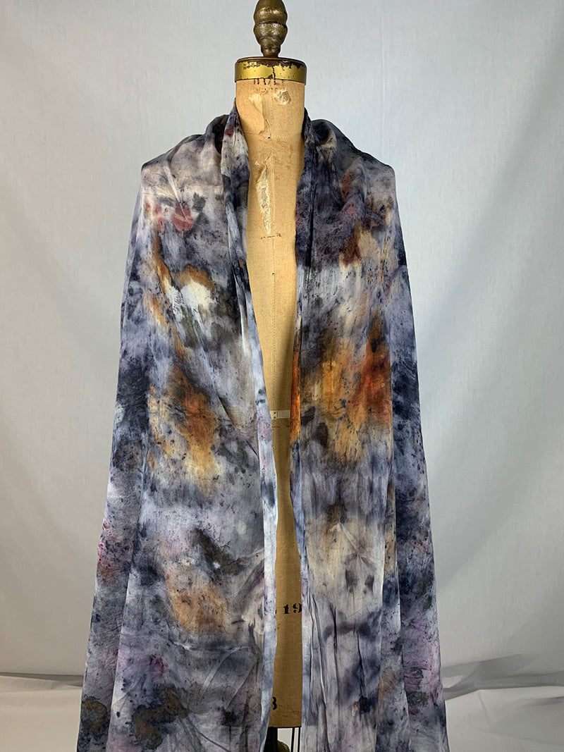 Plant Infused Medicine Shawl - Ripple