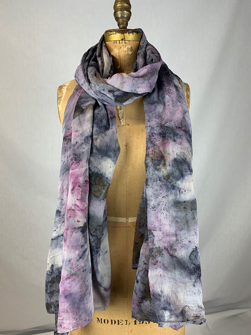 Plant Infused Medicine Shawl - Ripple
