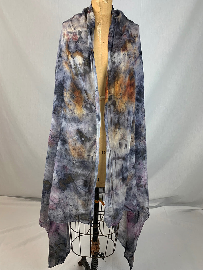 Plant Infused Medicine Shawl - Ripple