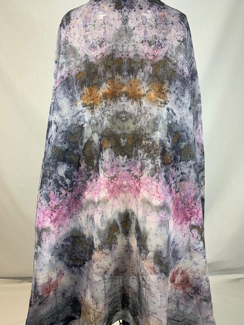 Plant Infused Medicine Shawl - Ripple