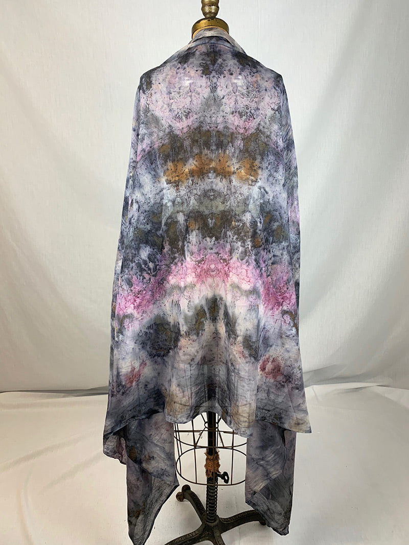 Plant Infused Medicine Shawl - Ripple