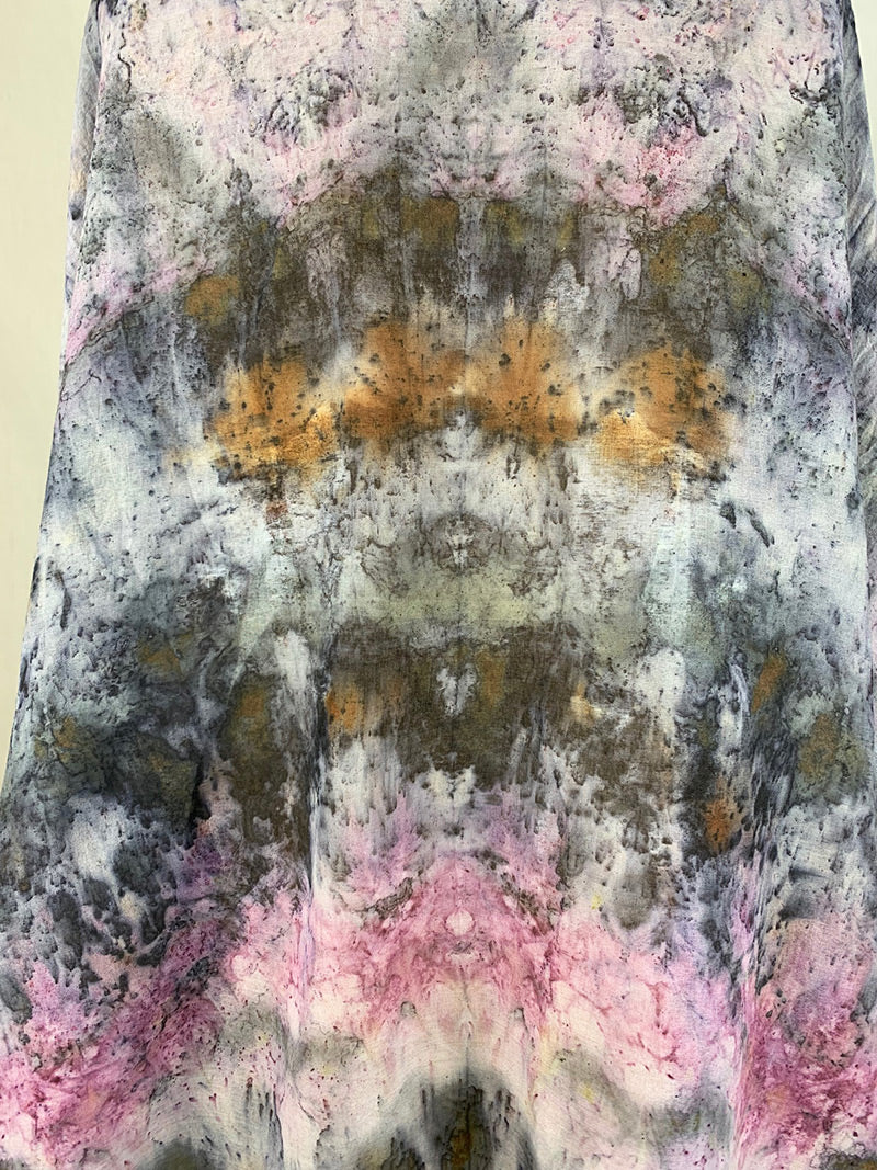 Plant Infused Medicine Shawl - Ripple