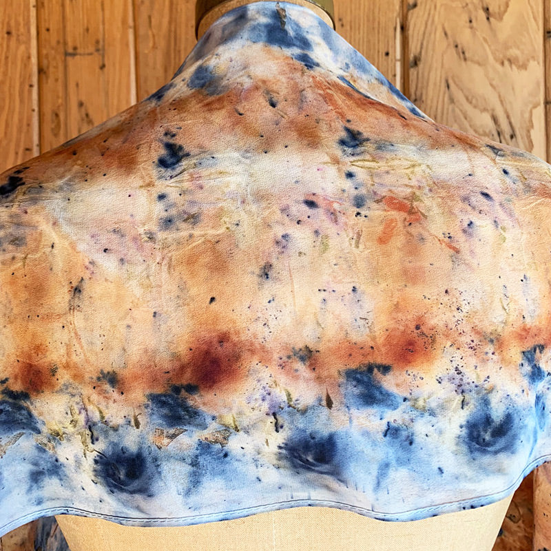 Silk Scarf - Water on Fire